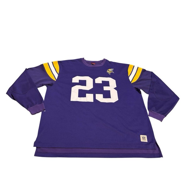 Reebok Gridiron Classic Minnesota Vikings Michael Bennet Jersey Purple Men's XL - Picture 1 of 12
